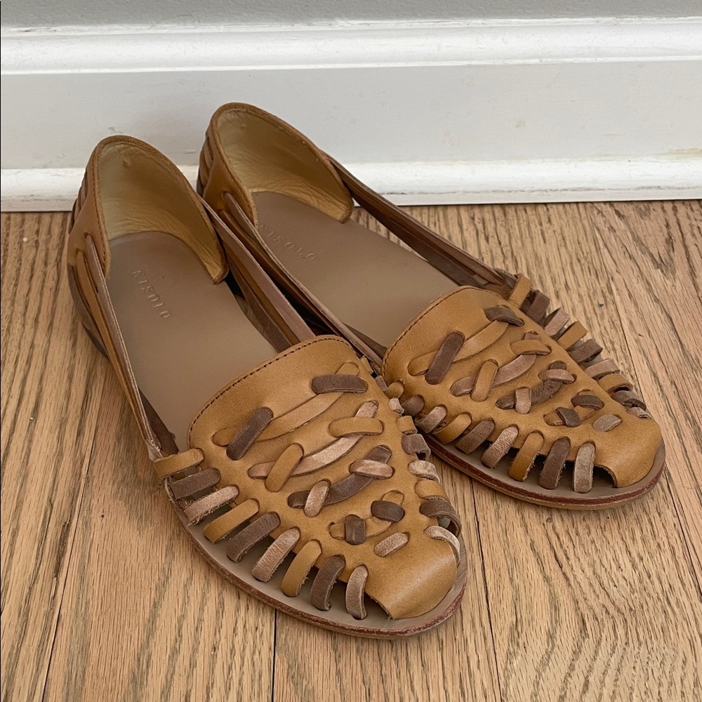 Nisolo Huarache leather flat for Women